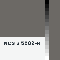 Color chip: NCS S 5502-R