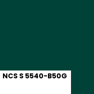 Color chip: NCS S 5540-B50G
