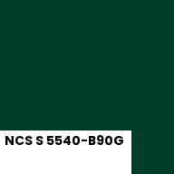 Color chip: NCS S 5540-B90G