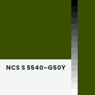 Color chip: NCS S 5540-G50Y