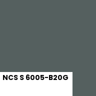 Color chip: NCS S 6005-B20G