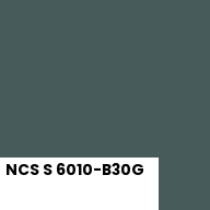Color chip: NCS S 6010-B30G
