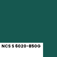 Color chip: NCS S 6020-B50G