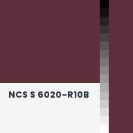 Color chip: NCS S 6020-R10B