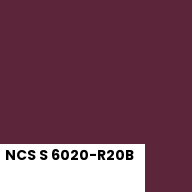 Color chip: NCS S 6020-R20B