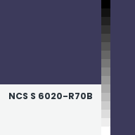 Color chip: NCS S 6020-R70B