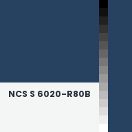 Color chip: NCS S 6020-R80B