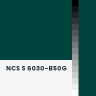 Color chip: NCS S 6030-B50G