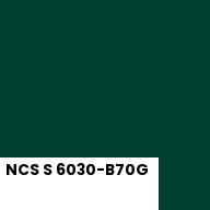 Color chip: NCS S 6030-B70G
