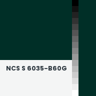 Color chip: NCS S 6035-B60G