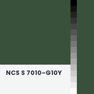 Color chip: NCS S 7010-G10Y