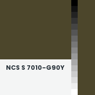 Color chip: NCS S 7010-G90Y