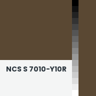 Color chip: NCS S 7010-Y10R