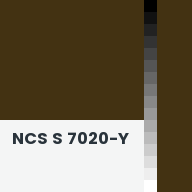 Color chip: NCS S 7020-Y