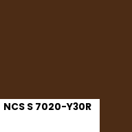 Color chip: NCS S 7020-Y30R