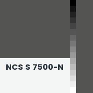 Color chip: NCS S 7500-N
