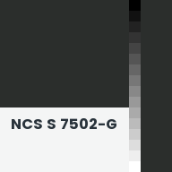Color chip: NCS S 7502-G