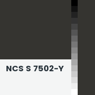 Color chip: NCS S 7502-Y