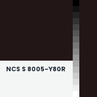Color chip: NCS S 8005-Y80R