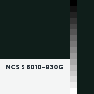Color chip: NCS S 8010-B30G