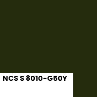Color chip: NCS S 8010-G50Y