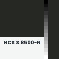 Color chip: NCS S 8500-N