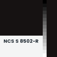 Color chip: NCS S 8502-R