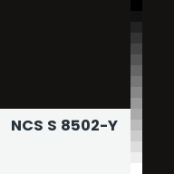 Color chip: NCS S 8502-Y