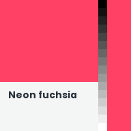 Color chip: Neon fuchsia