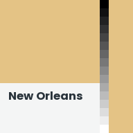 Color chip: New Orleans