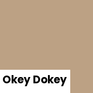 Color chip: Okey Dokey