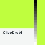 Color chip: OliveDrab1