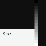 Color chip: Onyx