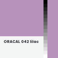Color chip: ORACAL 042 lilac