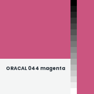 Color chip: ORACAL 044 magenta