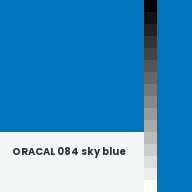 Color chip: ORACAL 084 sky blue