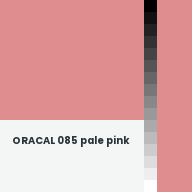 Color chip: ORACAL 085 pale pink