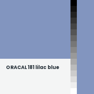 Color chip: ORACAL 181 lilac blue