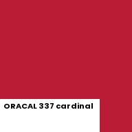 Color chip: ORACAL 337 cardinal