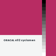 Color chip: ORACAL 402 cyclamen