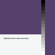 Color chip: ORACAL 406 violet metallic