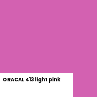 Color chip: ORACAL 413 light pink