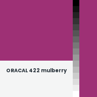 Color chip: ORACAL 422 mulberry