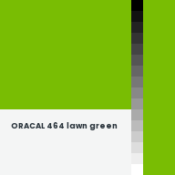 Color chip: ORACAL 464 lawn green