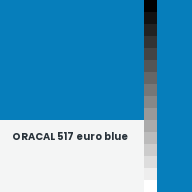 Color chip: ORACAL 517 euro blue