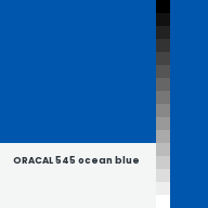 Color chip: ORACAL 545 ocean blue