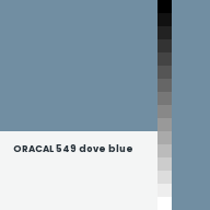Color chip: ORACAL 549 dove blue