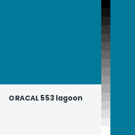 Color chip: ORACAL 553 lagoon