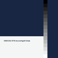 Color chip: ORACAL 570 moonlight blue