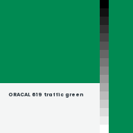 Color chip: ORACAL 619 traffic green